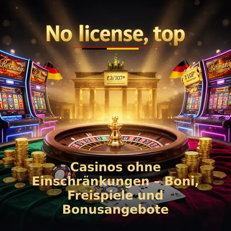 Casinos ohne Einschränkungen – Boni, Freispiele und Bonusangebote